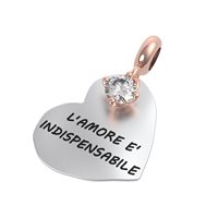 Charm Rerum Donna AMORE in Argento Cristallo 25150 - 25150